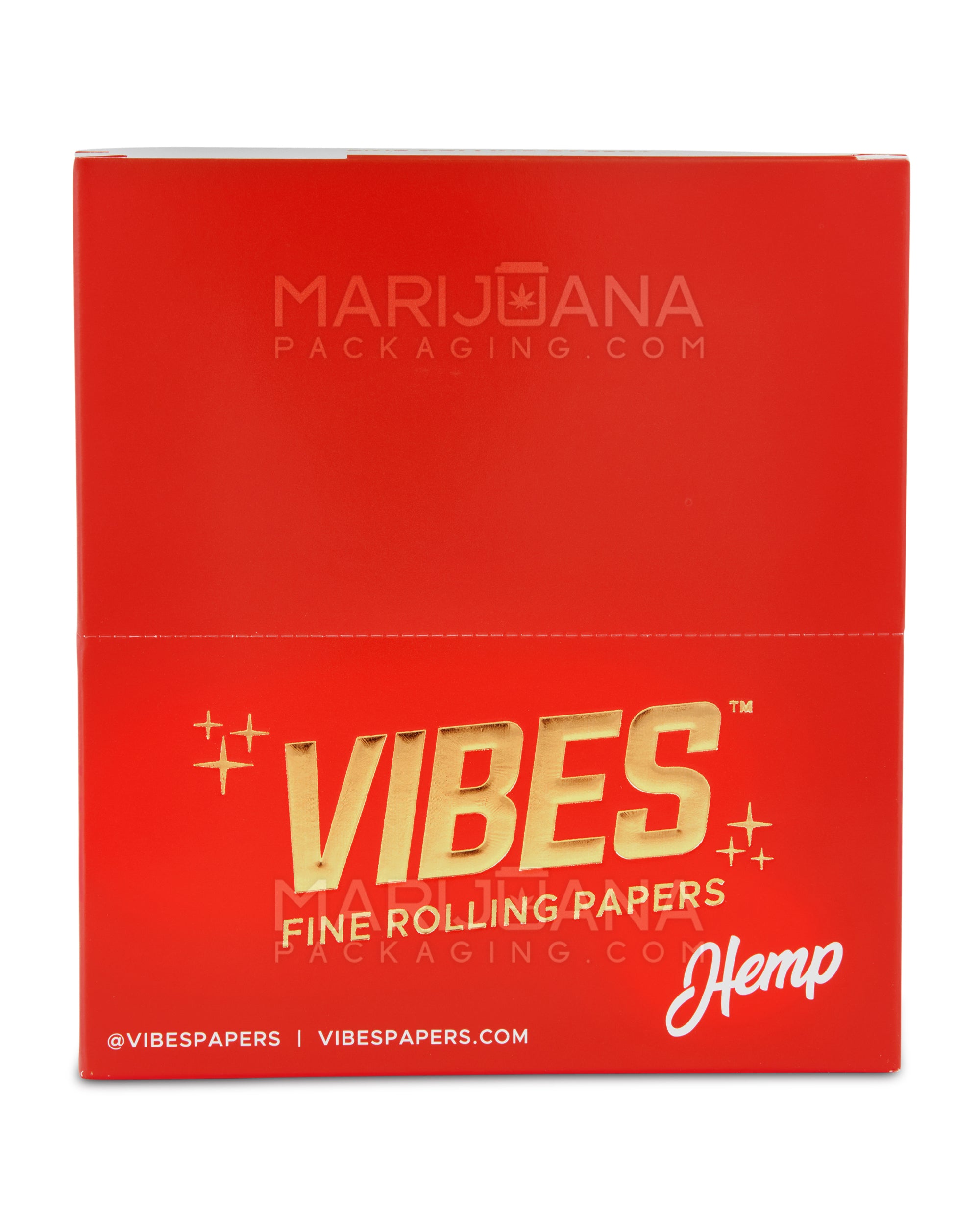 VIBES | 'Retail Display' The Cali 2 Gram Pre-Rolled Cones | 110mm - Hemp Paper - 24 Count - 7