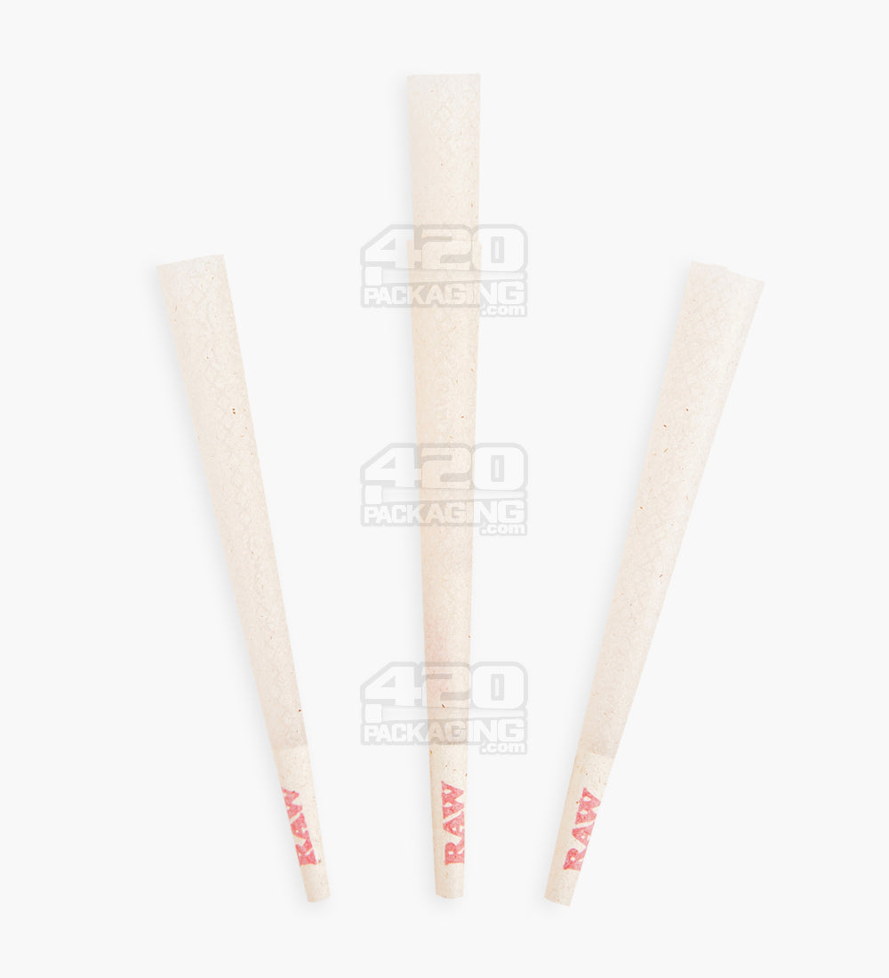 RAW King Size 109mm Organic Hemp Pre Rolled Cones 1400/Box - 3