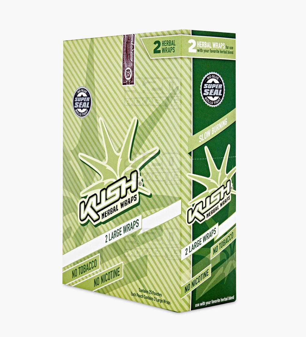 Kush Original Super Seal Herbal Hemp Wraps 25/Box - 4