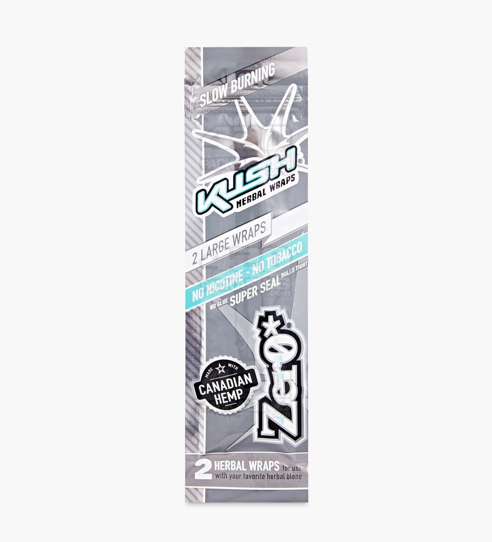 Kush Zero Super Seal Herbal Hemp Wraps 25/Box - 2