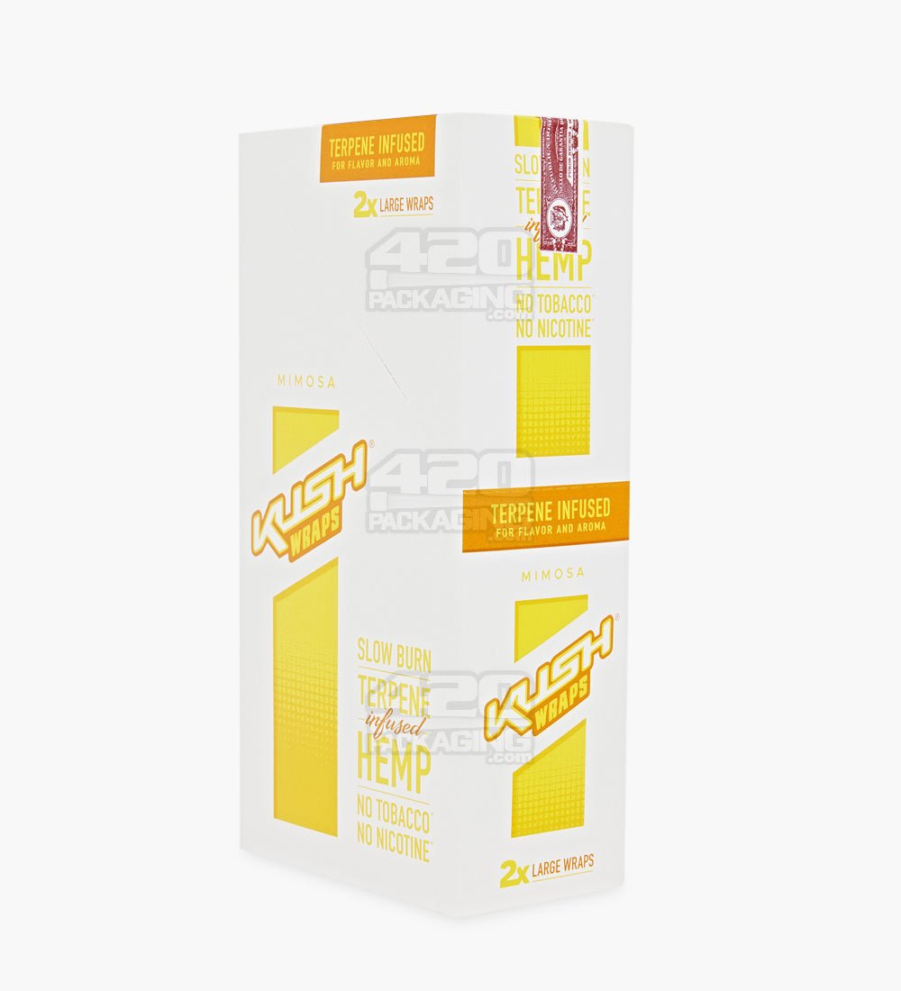 Kush Mimosa Terpene Infused Herbal Hemp Wraps 15/Box - 4