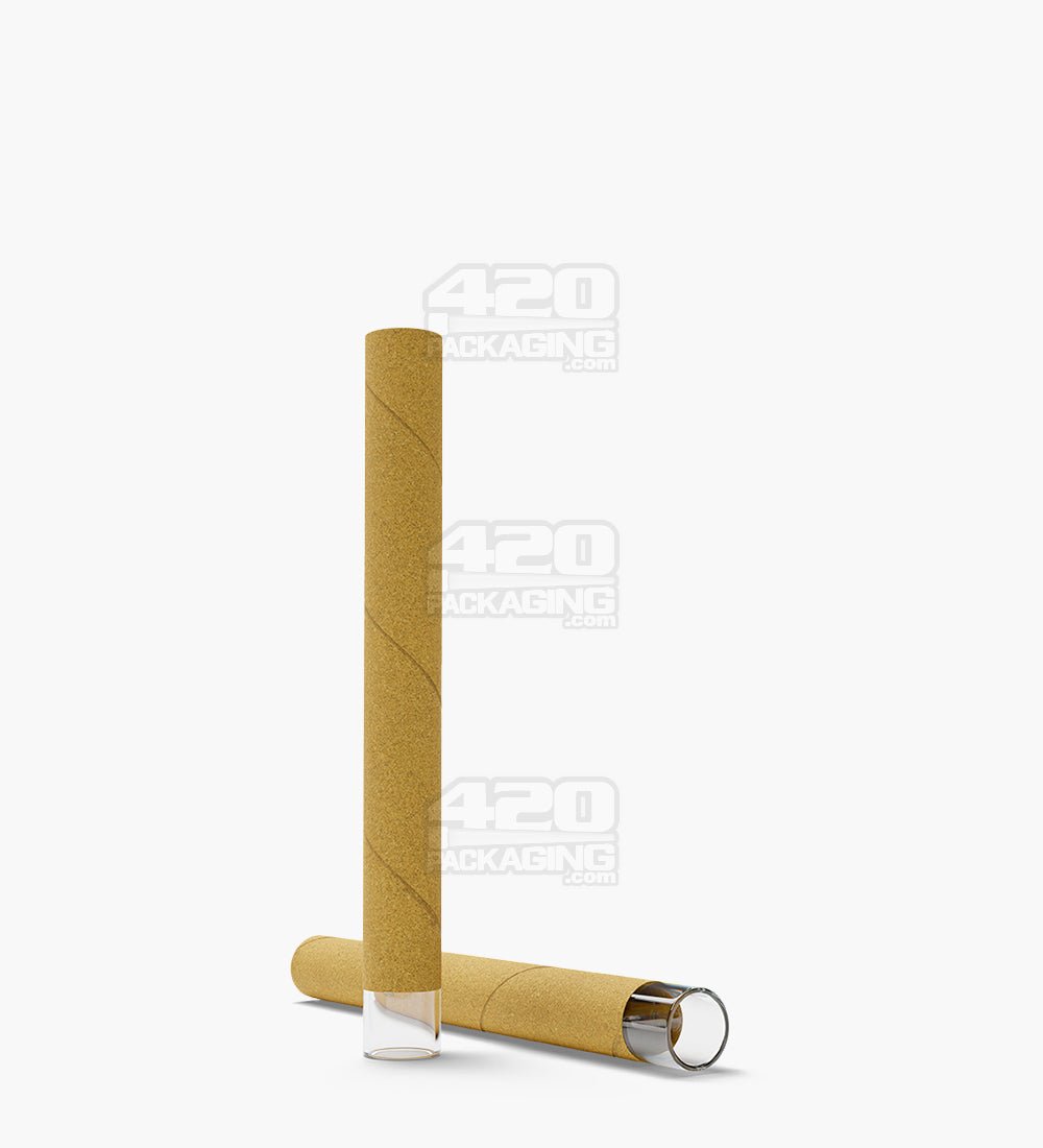 Crop Kingz 109mm King Size Glass Tipped Pre-Rolled Organic Hemp Blunt Cones 110/Box - 3