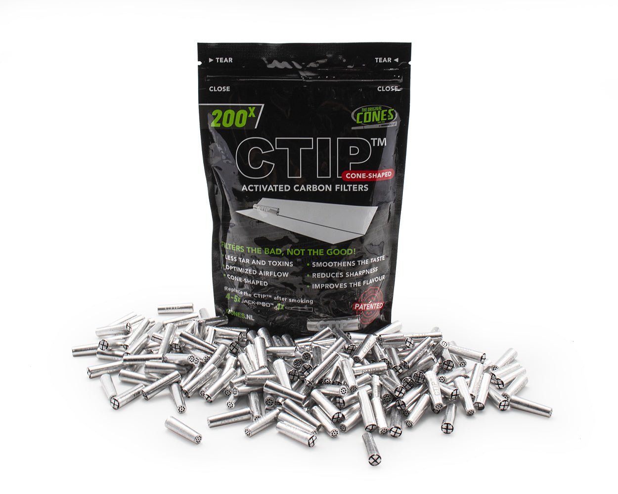 CTIP | Activated Carbon Pellet Filters | 26mm - Aluminum - 200 Count - 2