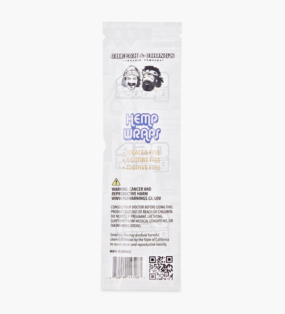 Cheech & Chong's Grandaddy Grape Organic Hemp Blunt Wraps - 25/Box - 3