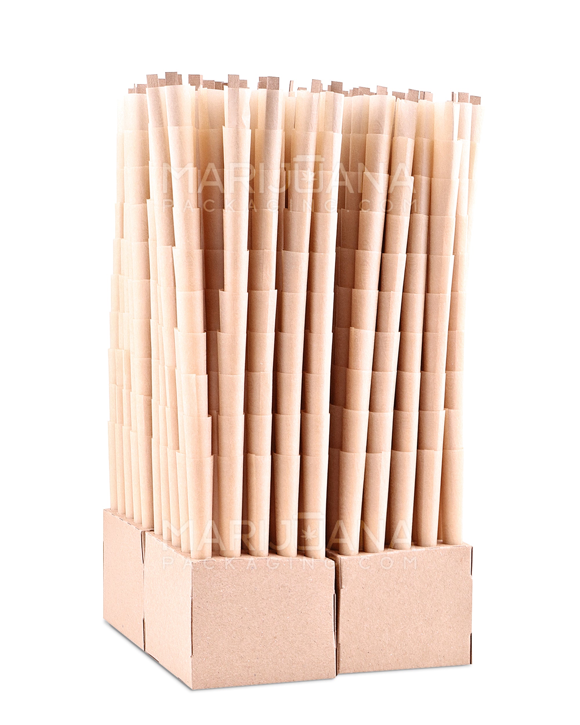 CONES | King Size Pre-Rolled Cones | 109mm - Unbleached Paper - 1000 Count