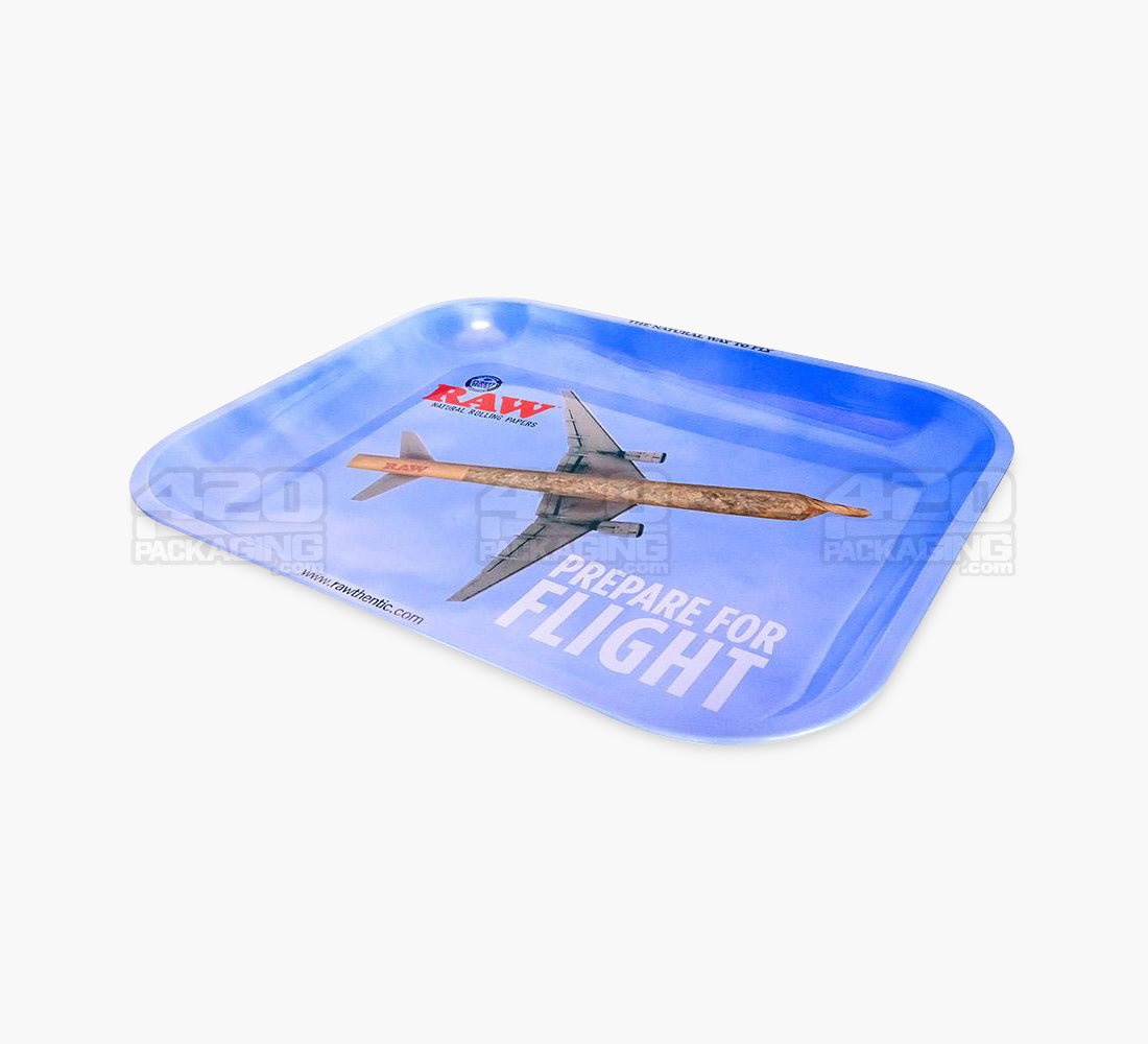 RAW Large Metal Prepare for Flight Rolling Tray - 3