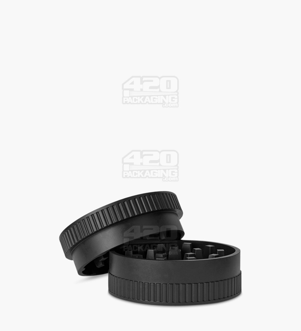 Biodegradable 55mm Black Thick Wall Grinder 12/Box - 1