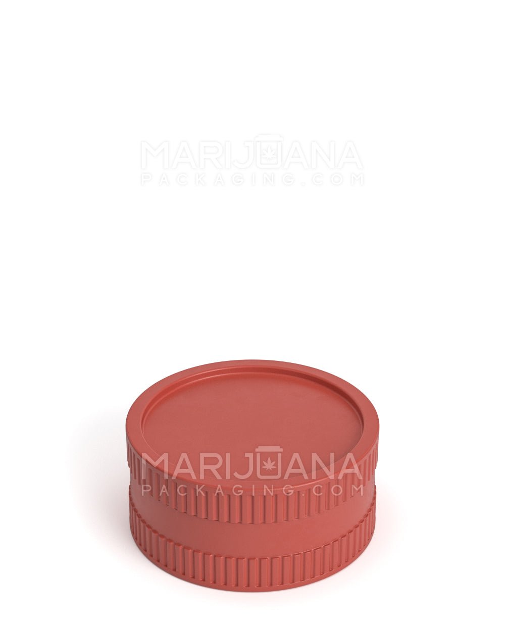 Biodegradable Thick Wall Red Grinder | 2 Piece - 55mm - 12 Count - 4