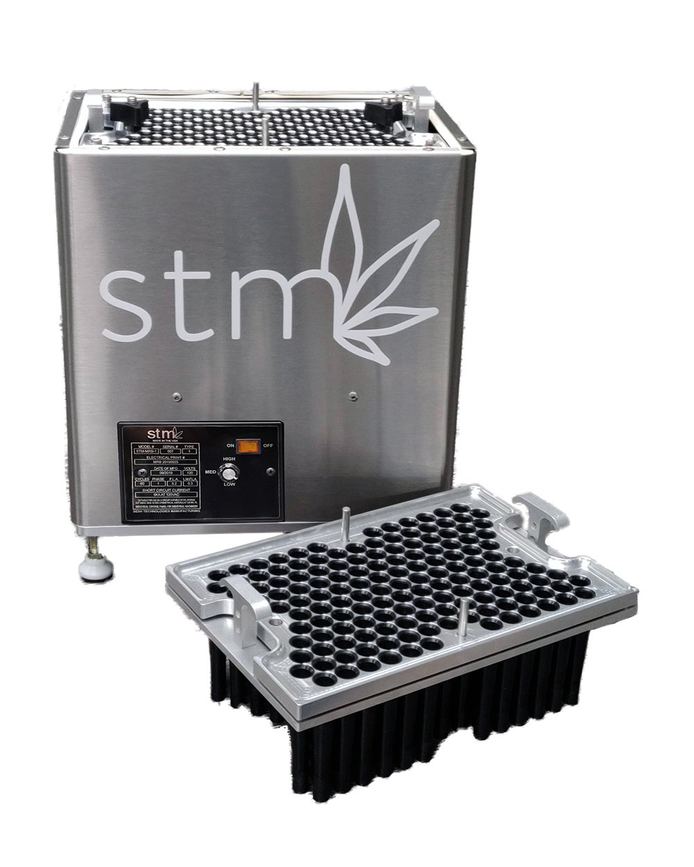 STM | Mini-Rocketbox Plus Pre-Roll Filling Machine for 84mm | Fill 143 Joints in 30 Seconds - 2