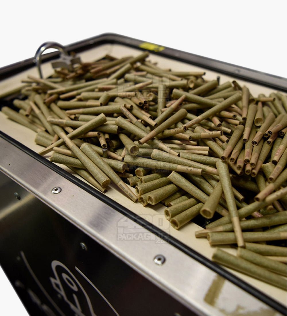 STM Rocketbox 2.0 Pre-Roll Filling Machine With 84mm Tray Sized (453 Cone Capacity) - 9