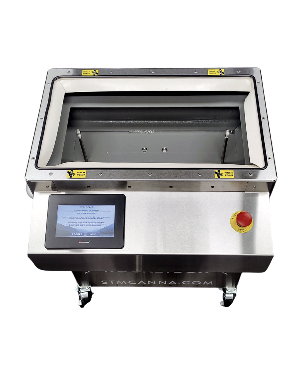 STM | Rocketbox 2.0 Pre-Roll Filling Machine w/ 84mm Tray Size | Fill 453 Joints in 1 Minute - 2