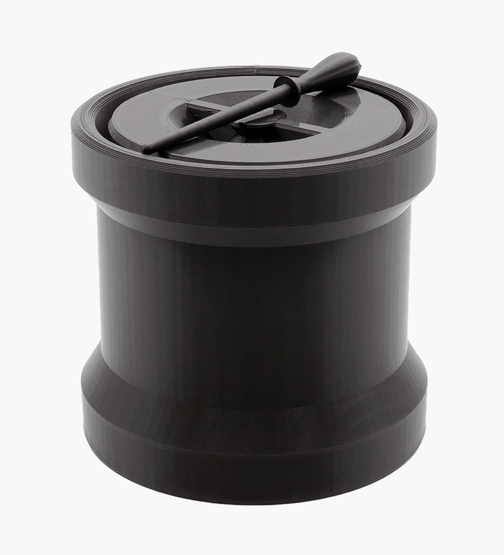 Humboldt Black 98mm Pre Rolled Cone Filling Machine Starter Kit (55 Cone Capacity) - 2