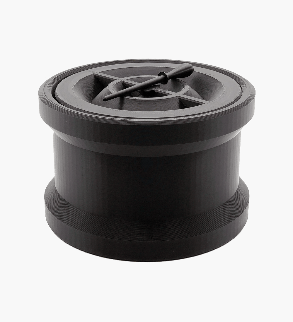 Humboldt Black 98mm Pre Rolled Cone Filling Machine Starter Kit (121 Cone Capacity) - 2