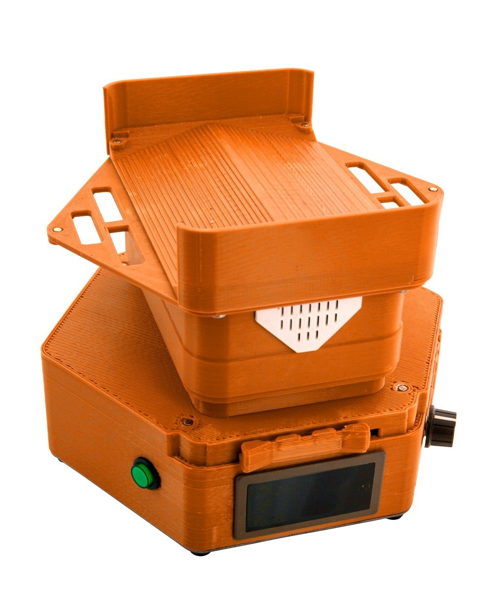 KING KONE | Orange Vibration Pre-Rolled Cones Filling Machine 84/98/109mm | Fill 169 Cones Per Run - 2