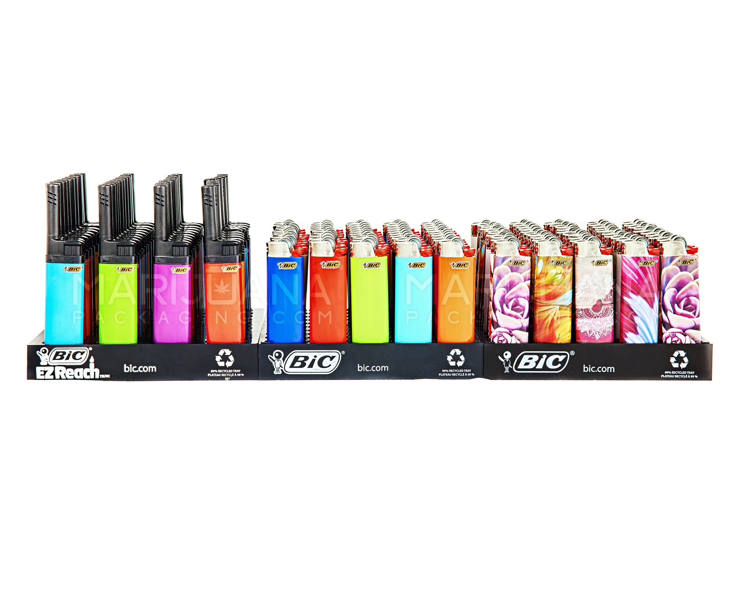 BIC | 'Retail Display' Lighters 3 Tier Wooden Display - 140 Count - 7