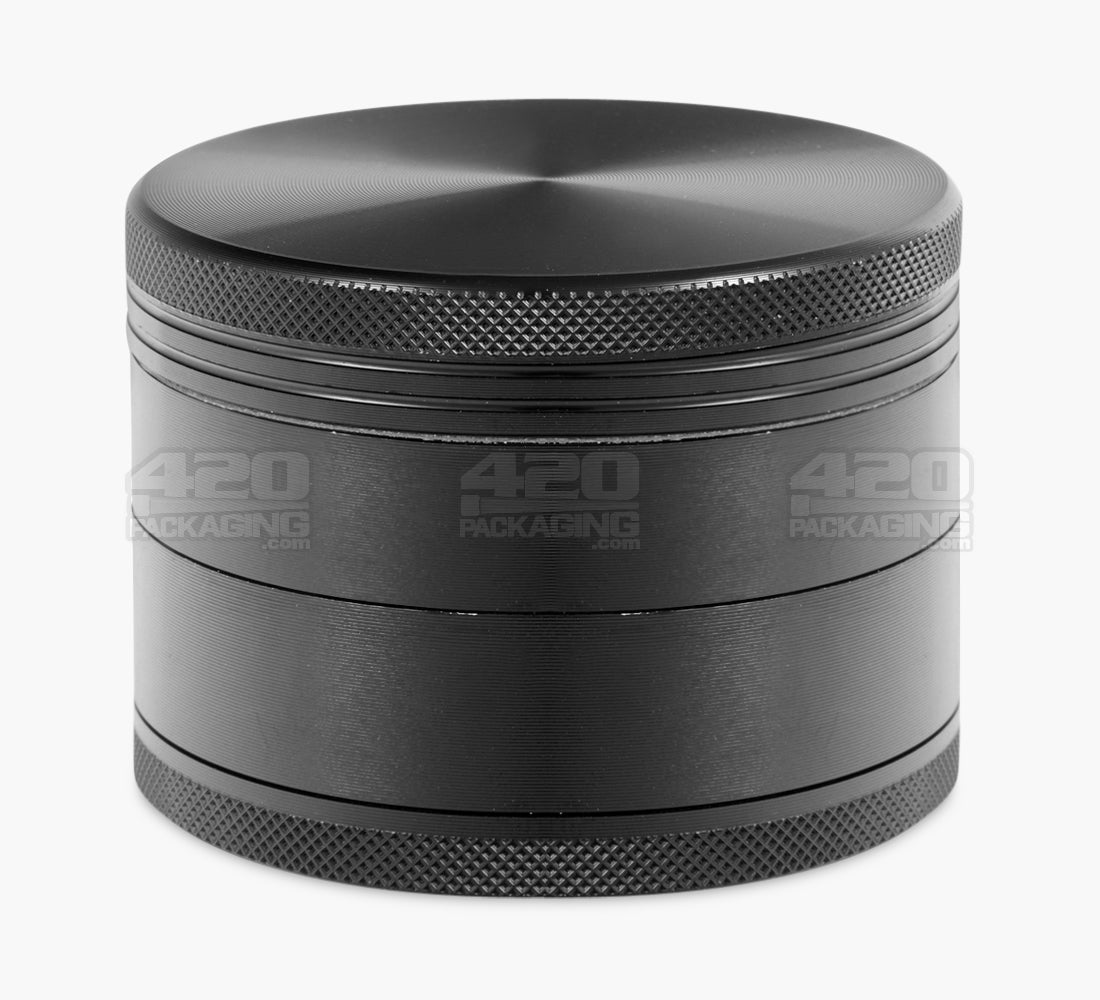 Magnetic CNC Aluminium Metal Grinder w/ Catcher | 4 Piece - 63mm - Black