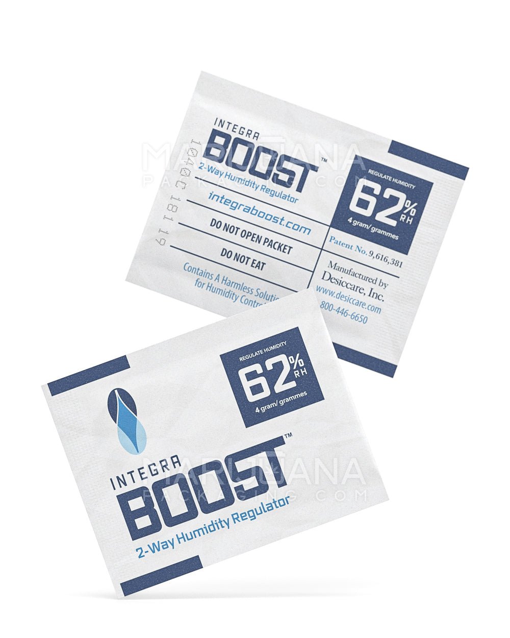 INTEGRA | Boost Humidity Pack | 4 Grams - 62% - 1000 Count - 1