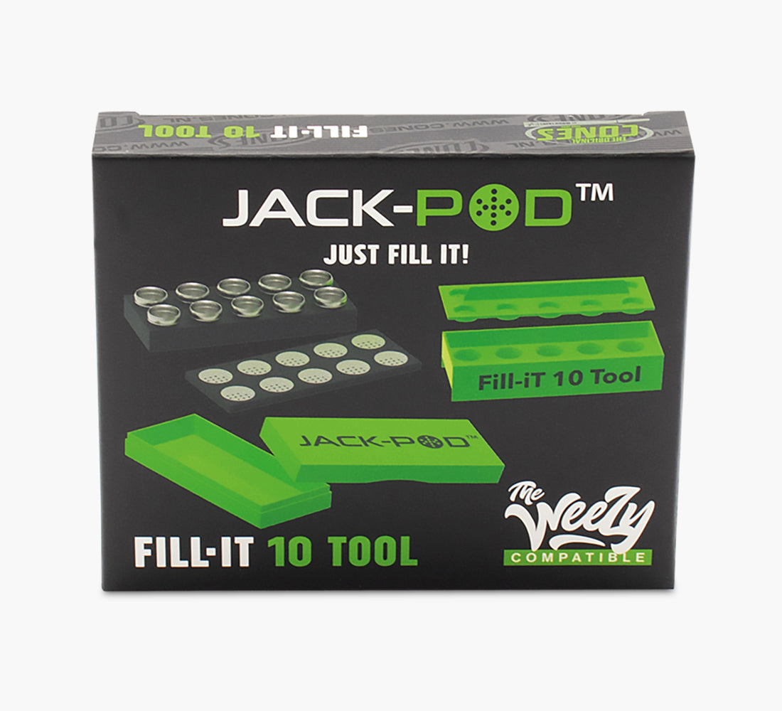 CTIP | 'Retail Display' FILL-IT 10 Tool Jack-Pod Filler W/ Stash Box - 10 Count