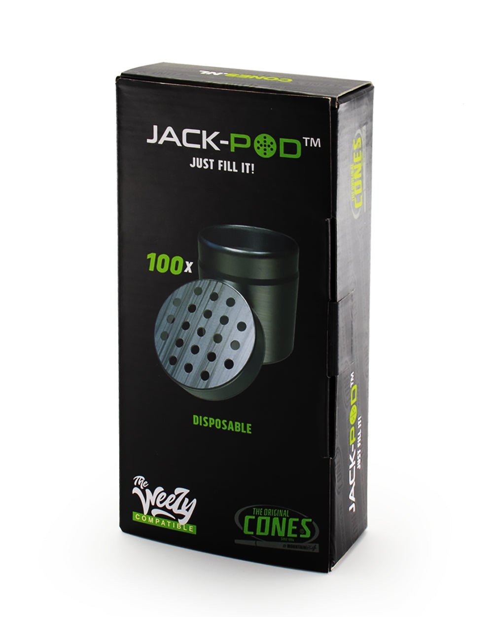 CTIP | Disposable Jack-Pod Capsules | 0.2 Grams - Aluminum - 100 Count - 2