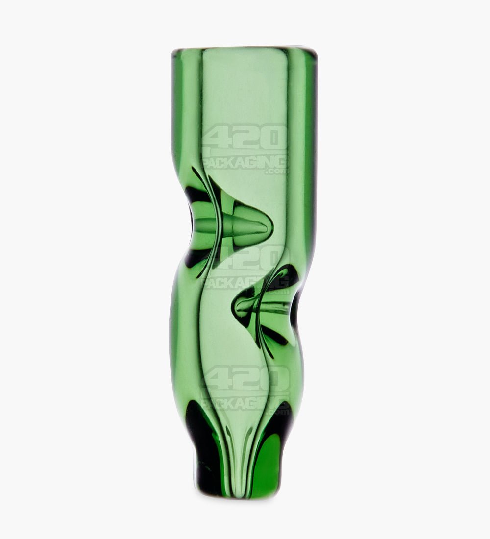 Green Glass Smoking Filter Tips 20/Box - 2