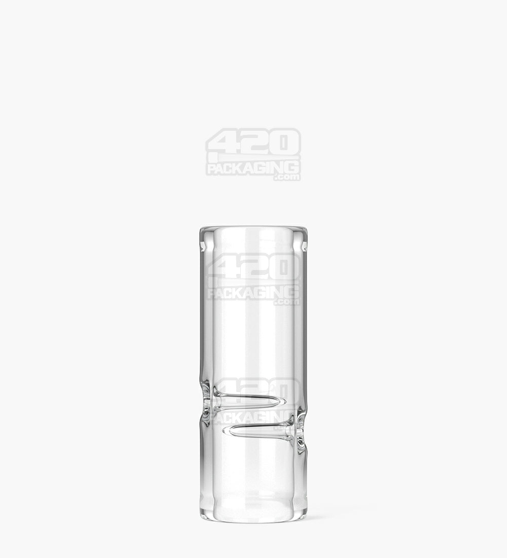 Glass Filter Tips Notched | 12mm - Clear - 175 Count