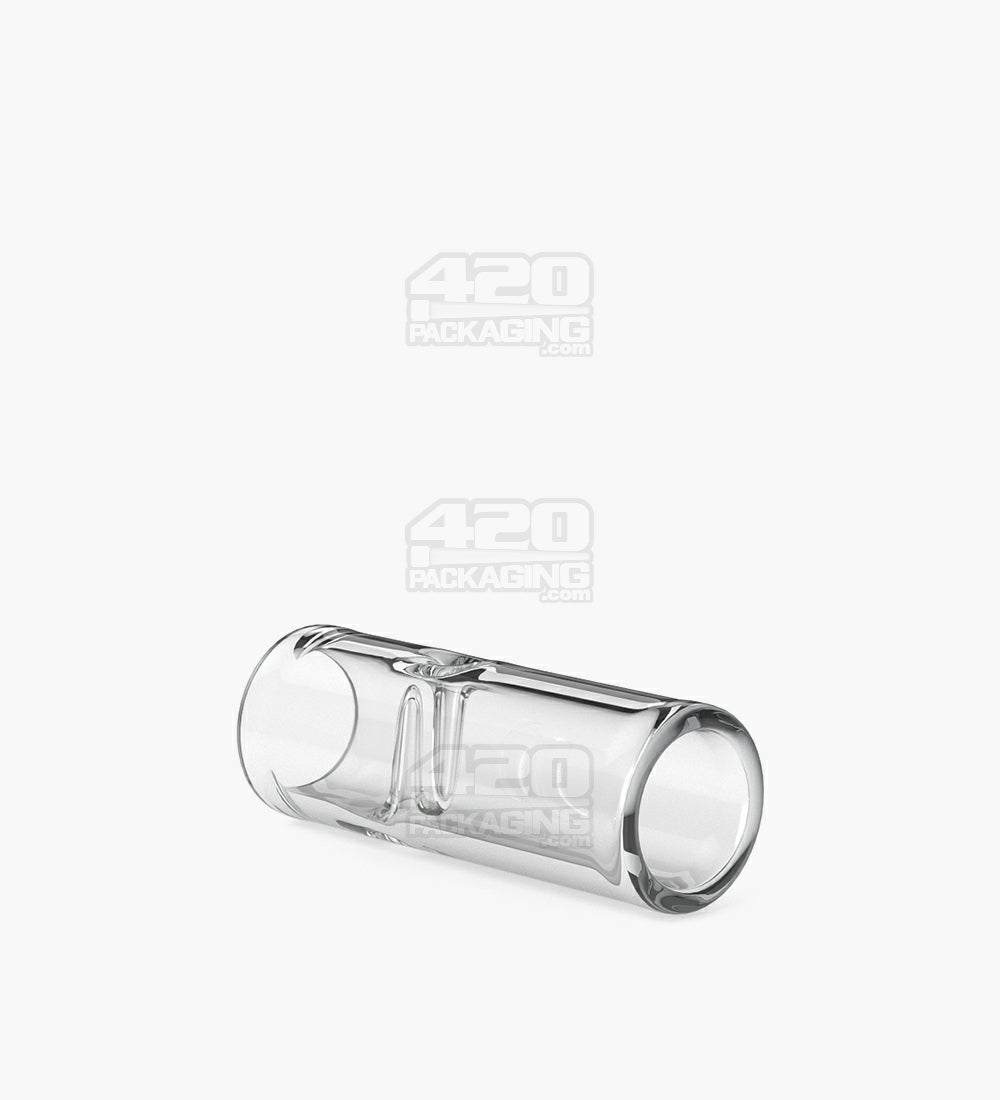 Glass Filter Tips Notched | 12mm - Clear - 175 Count