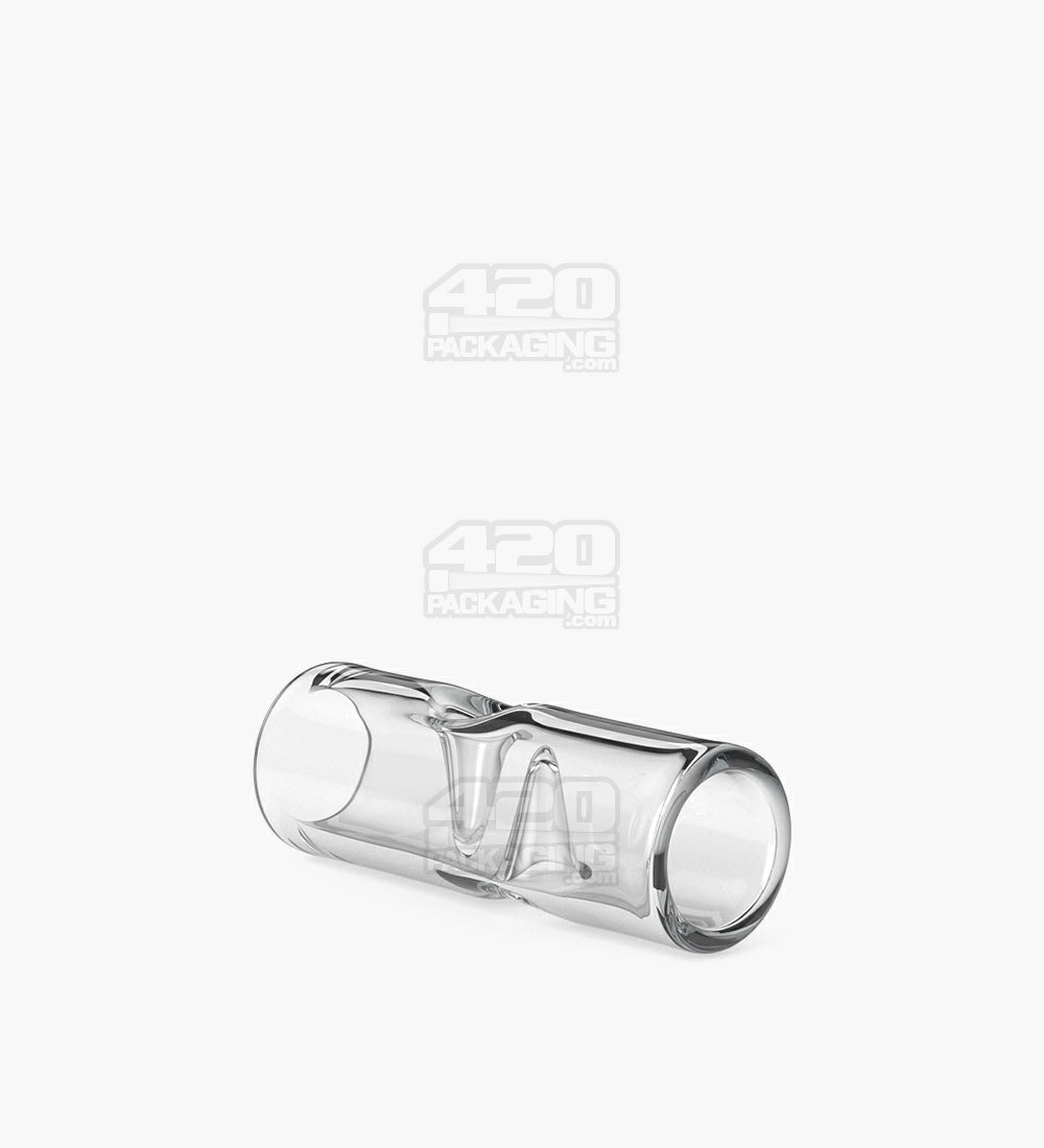 Glass Filter Tips Notched | 10mm - Clear - 175 Count