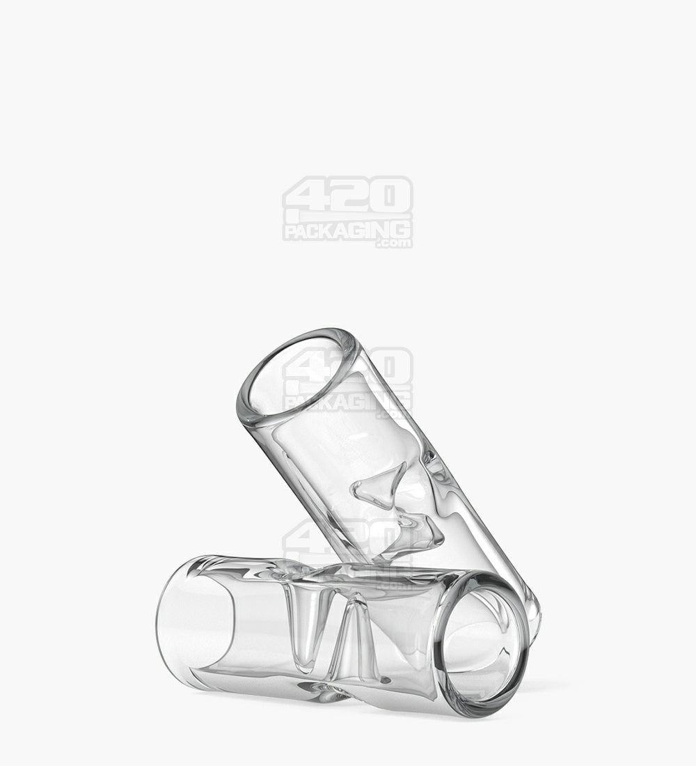 Glass Filter Tips Notched | 10mm - Clear - 175 Count