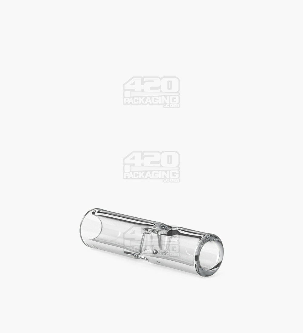 Glass Smoking Filter Tips Notched | 8mm - Clear - 175 Count