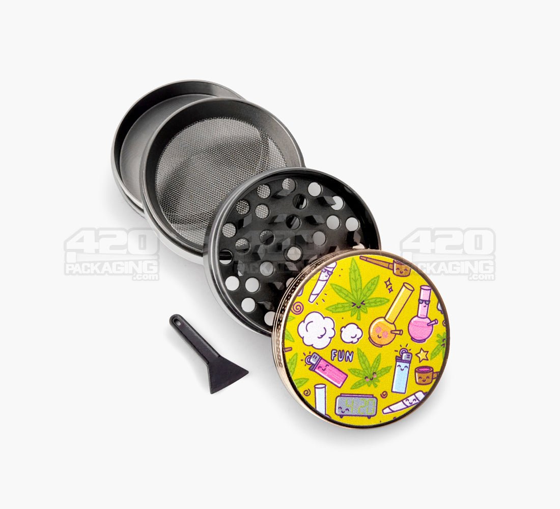 Fun Pipe Collage Wooden Latch Lock Stash Box w/ Accessories | 152mm - Wood - 3