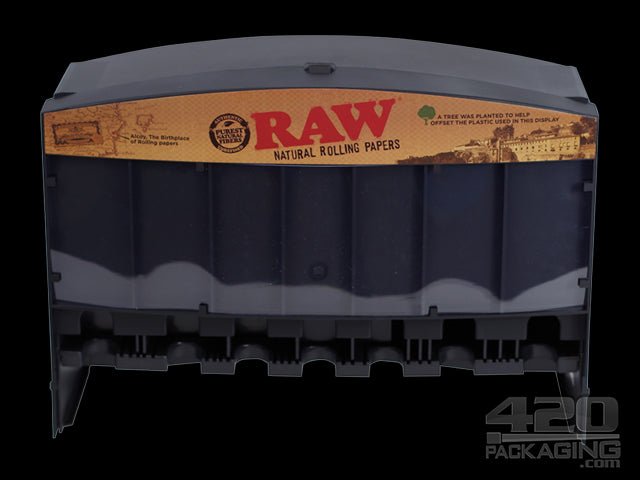 RAW Rolling Papers 7 Slot Paper Display - 2