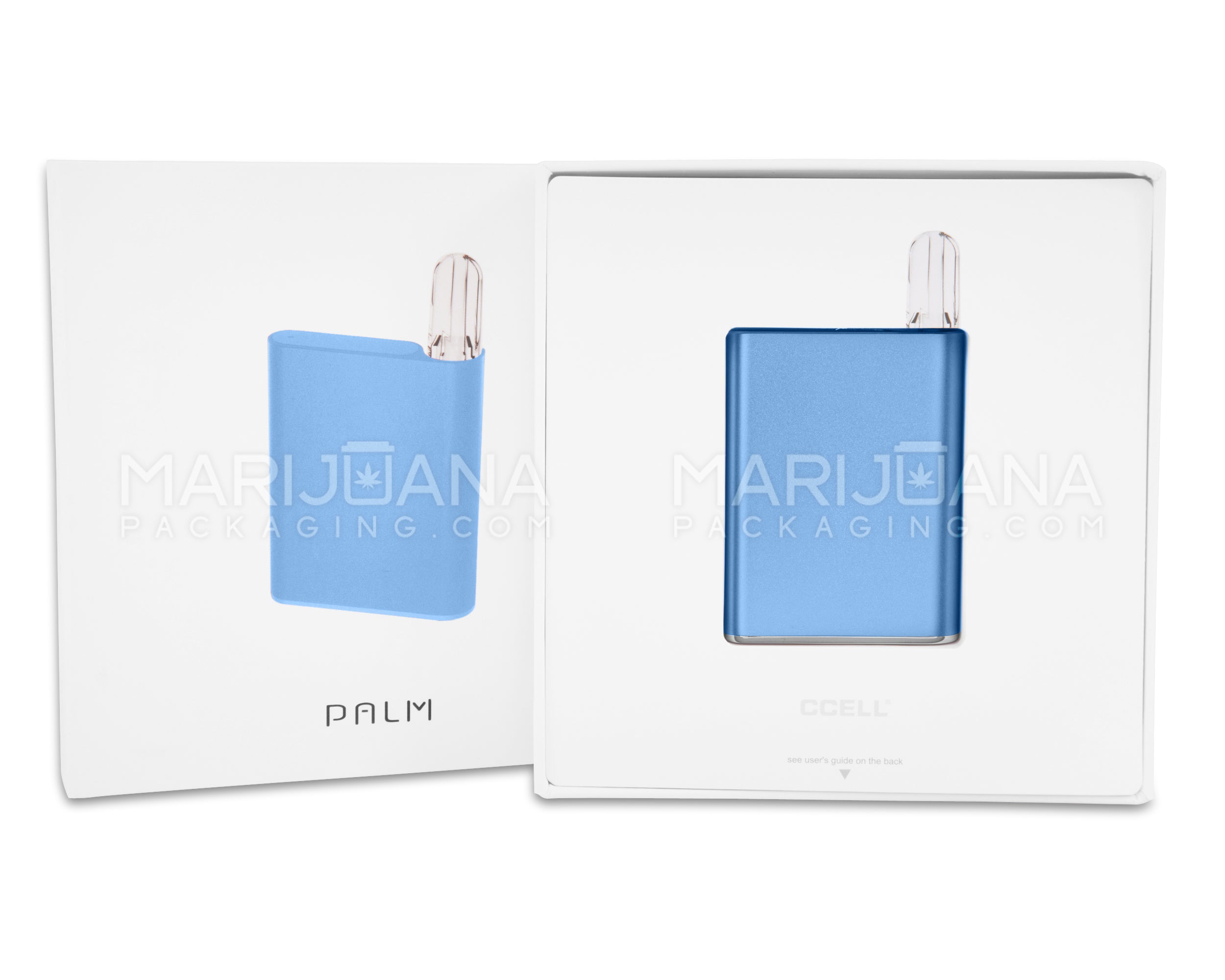CCELL | Palm Vape Battery with USB Charger | 500mAh - Blue - 510 Thread - 9