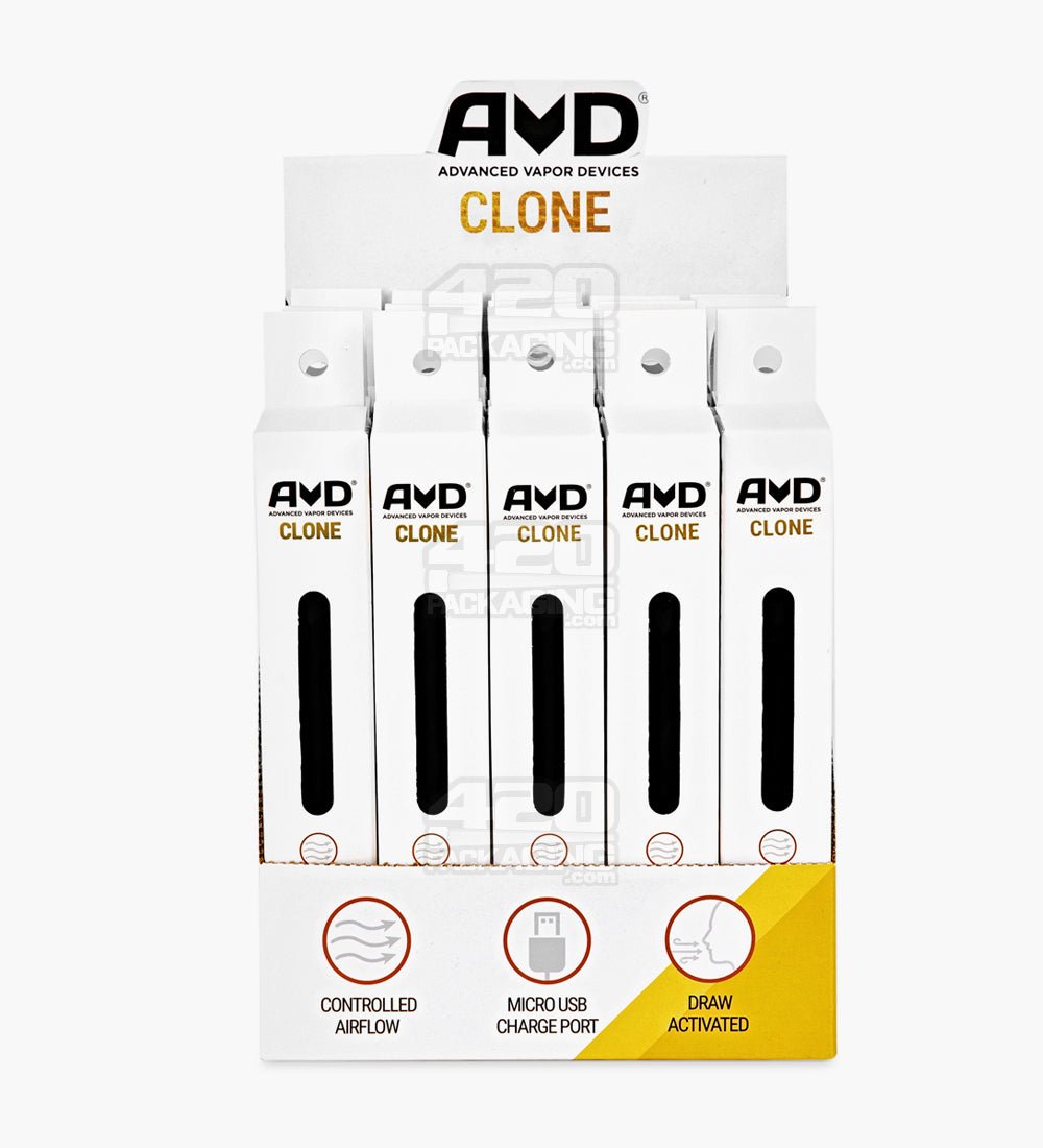 AVD Black Clone Vape Batteries 25/Box - 1