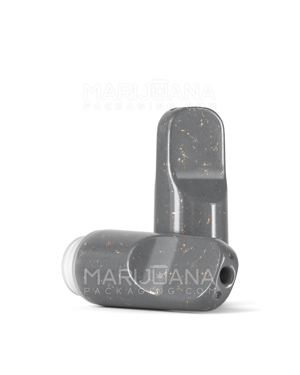 AVD Flat Vape Mouthpiece for Glass Cartridges | Charcoal Hemp - Eazy Press | Sample - 1