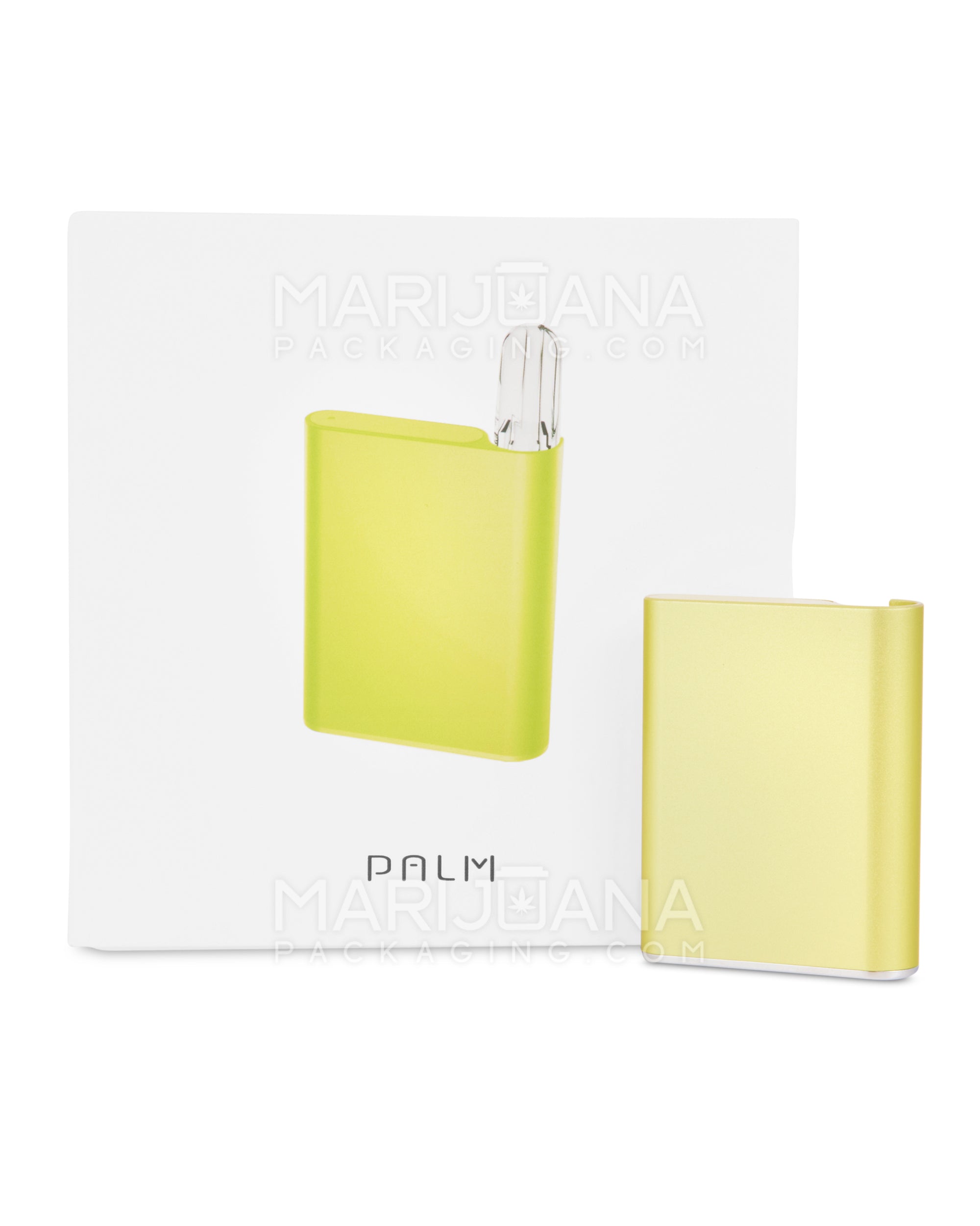 CCELL | Palm Vape Battery with USB Charger | 500mAh - Electric Yellow - 510 Thread - 1