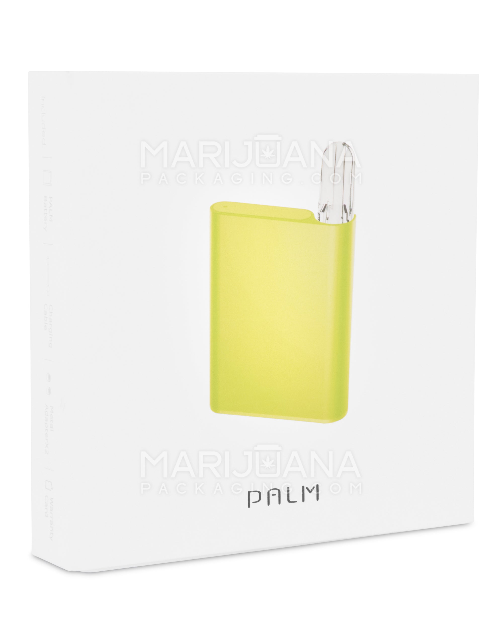 CCELL | Palm Vape Battery with USB Charger | 500mAh - Electric Yellow - 510 Thread - 8