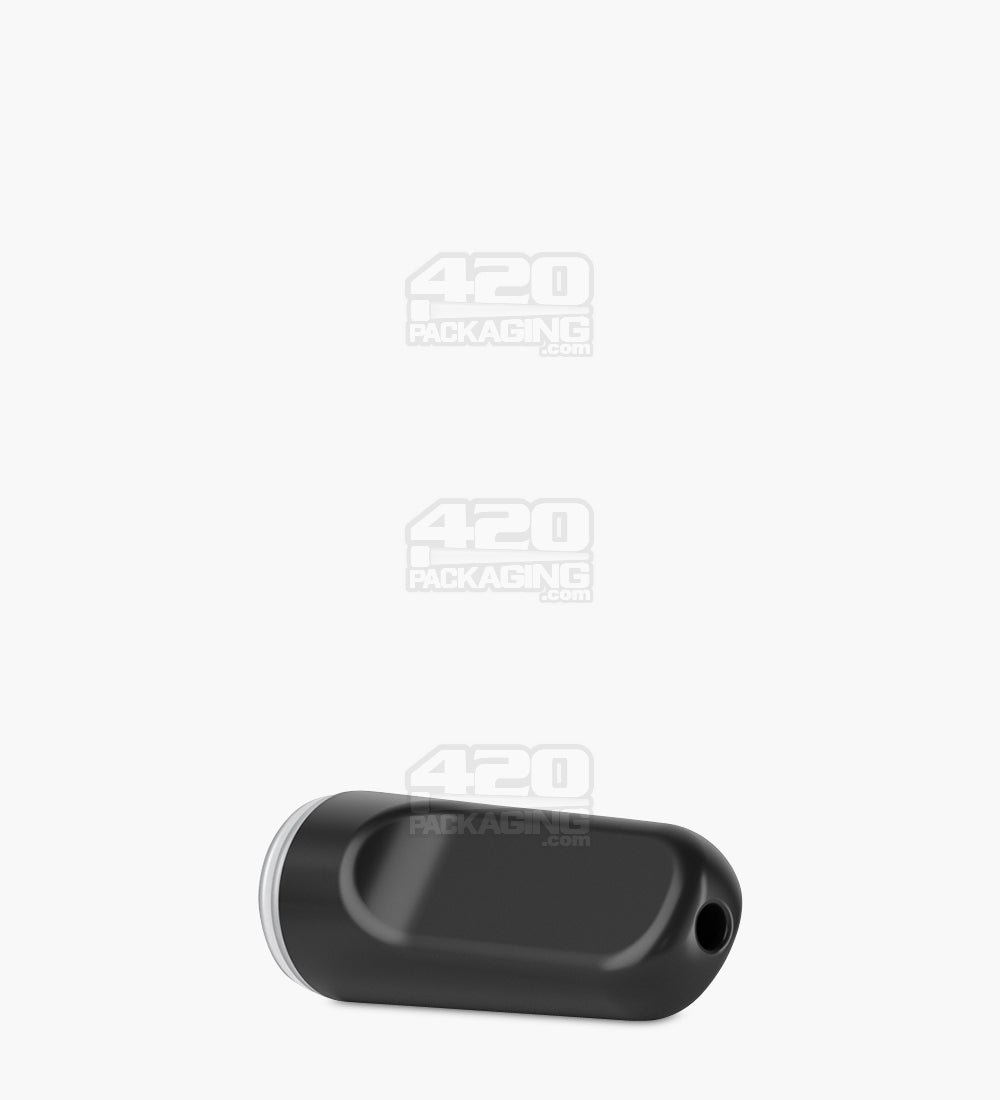 AVD | Flat Vape Mouthpiece for GoodCarts Glass Cartridges | Black Ceramic - Screw On - 600 Count