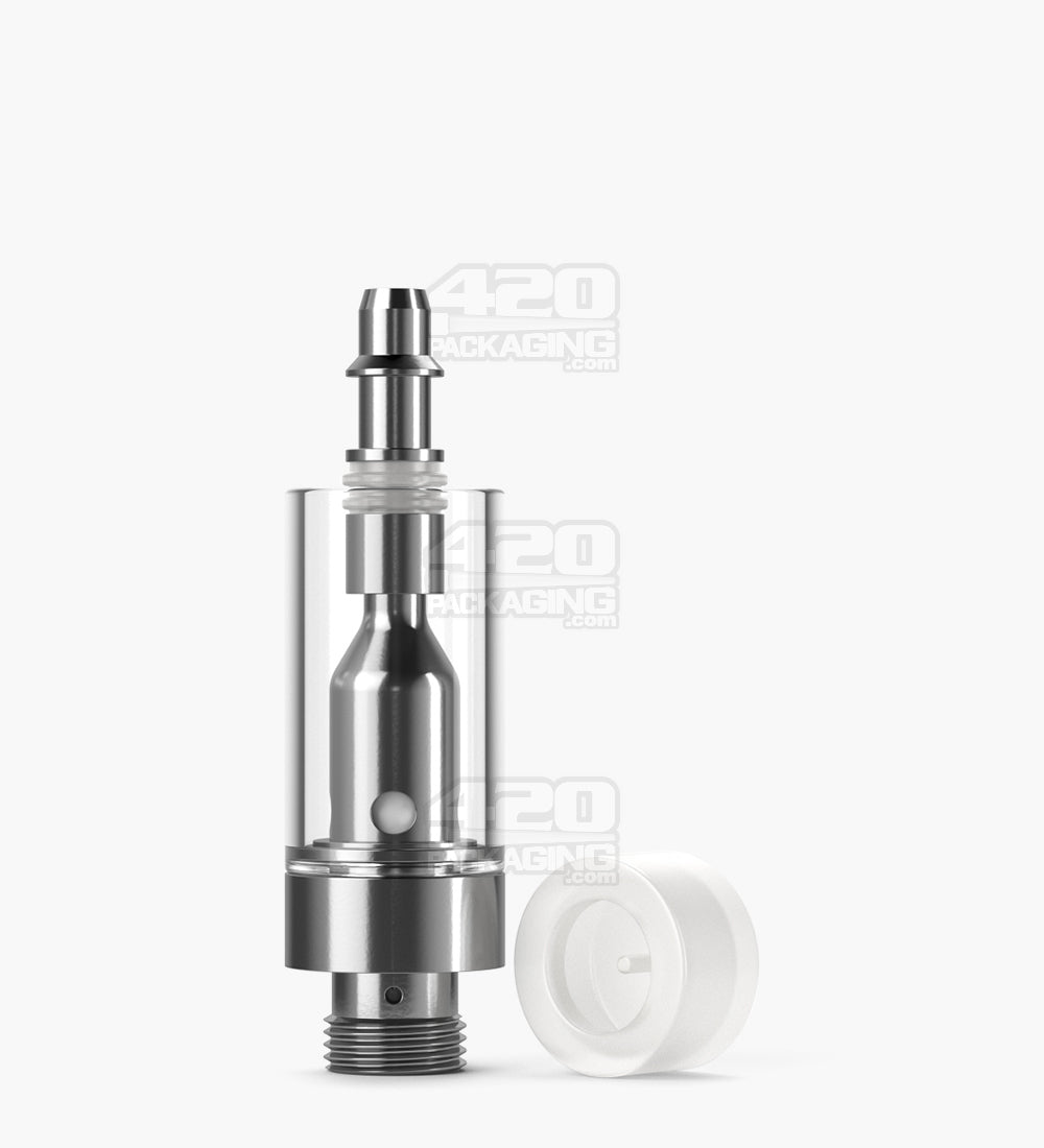 RAE Ceramic Core Glass Vape Cartridge 0.5mL W/ Hand Press Connection 400/Box - 7