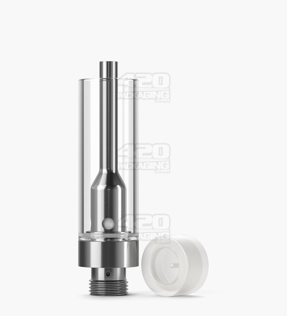 RAE Ceramic Core Glass Vape Cartridge 1mL W/ Arbor Press Connection 400/Box - 7