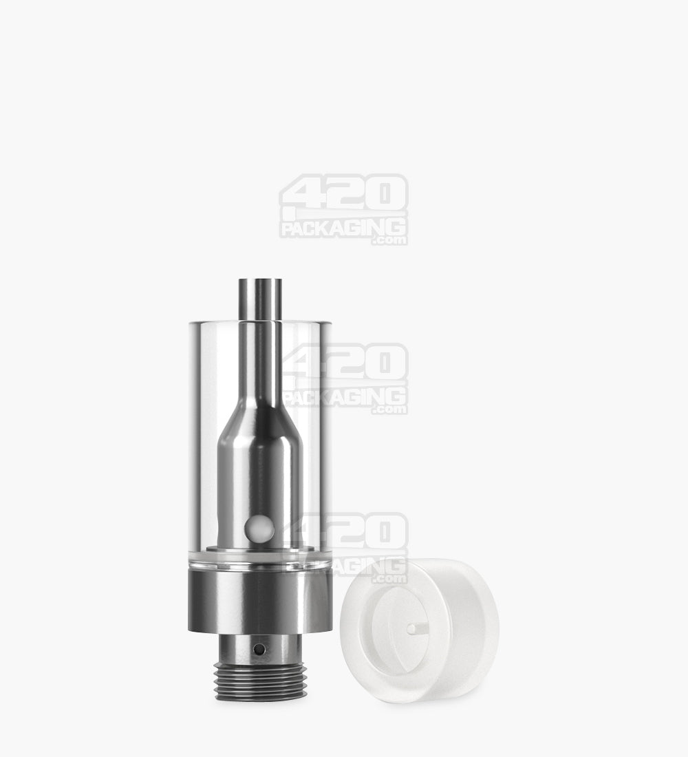 RAE Ceramic Core Glass Vape Cartridge 0.5mL W/ Arbor Press Connection 400/Box - 7