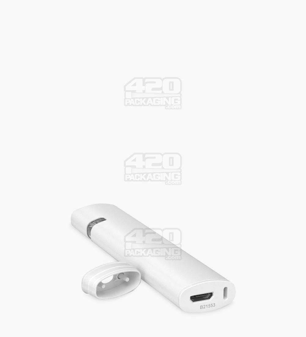 RAE | XP White Ceramic Core Disposable Vape Pen with Liquid Window | 0.5mL - 250 mAh - 600 Count