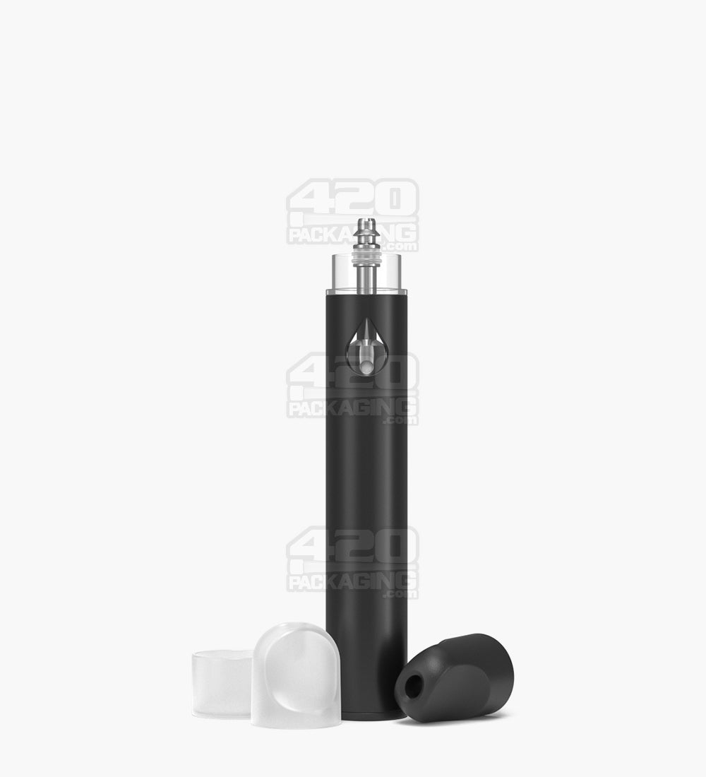 RAE | Gamma Black Ceramic Core Disposable Vape Pen with Waterdrop Windows | 1mL - 310 mAh - 100 Count