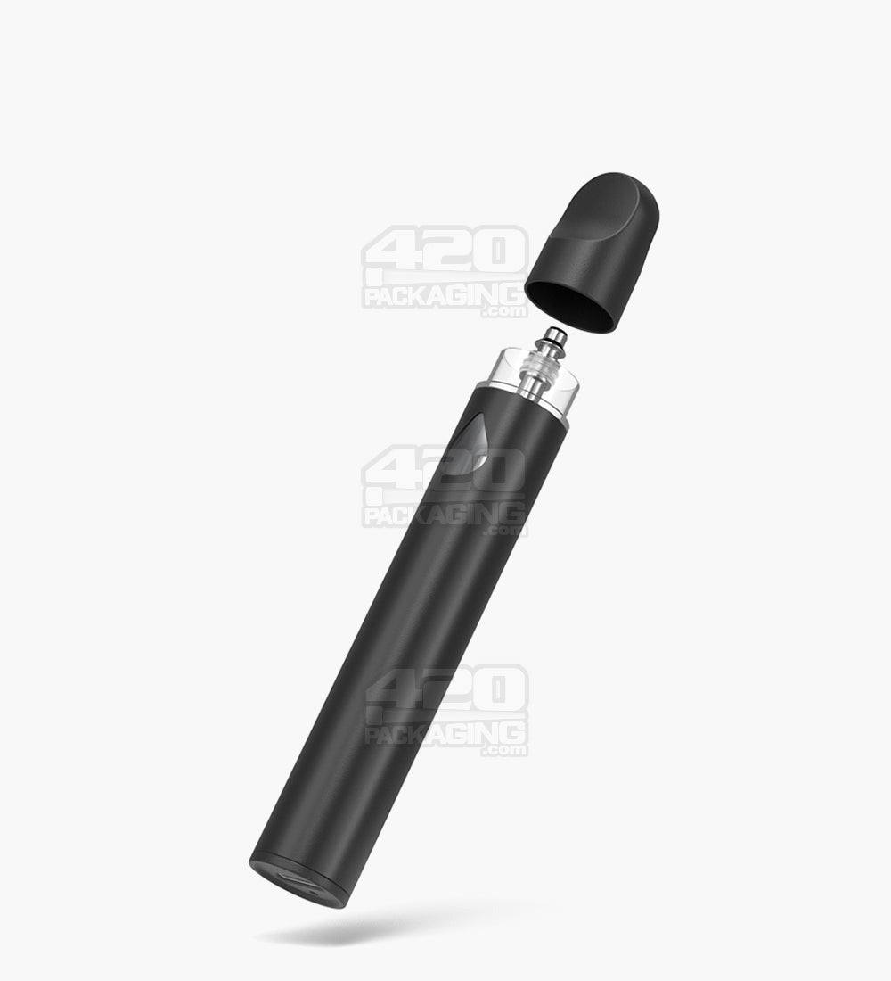 RAE | Gamma Black Ceramic Core Disposable Vape Pen with Waterdrop Windows | 1mL - 310 mAh - 100 Count