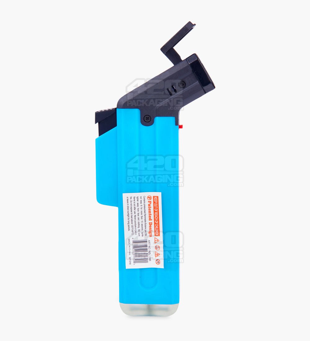 5" Newport Zero Plastic Assorted Butane Cigar Torch 12/Box - 6