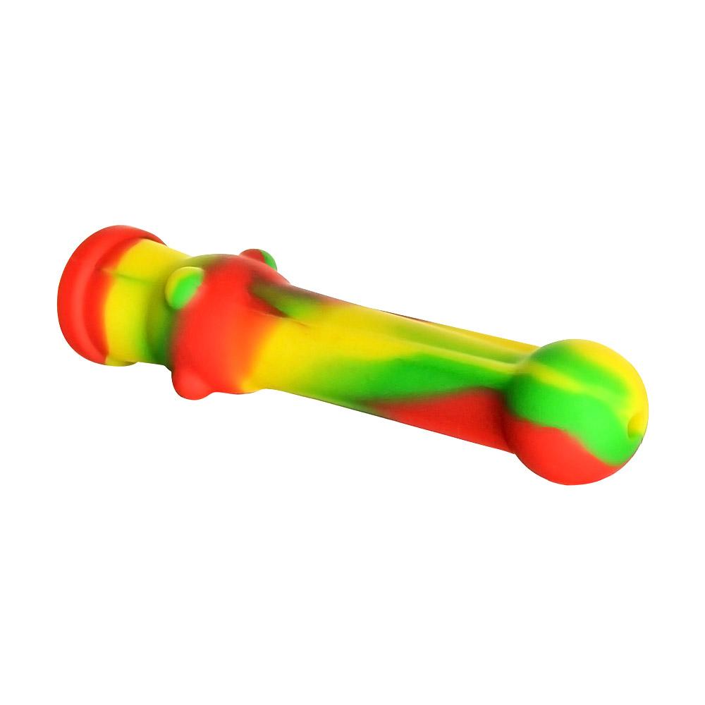 Silicone Nectar Collector | 6.5in Long - 14mm Attachment - Assorted - 4