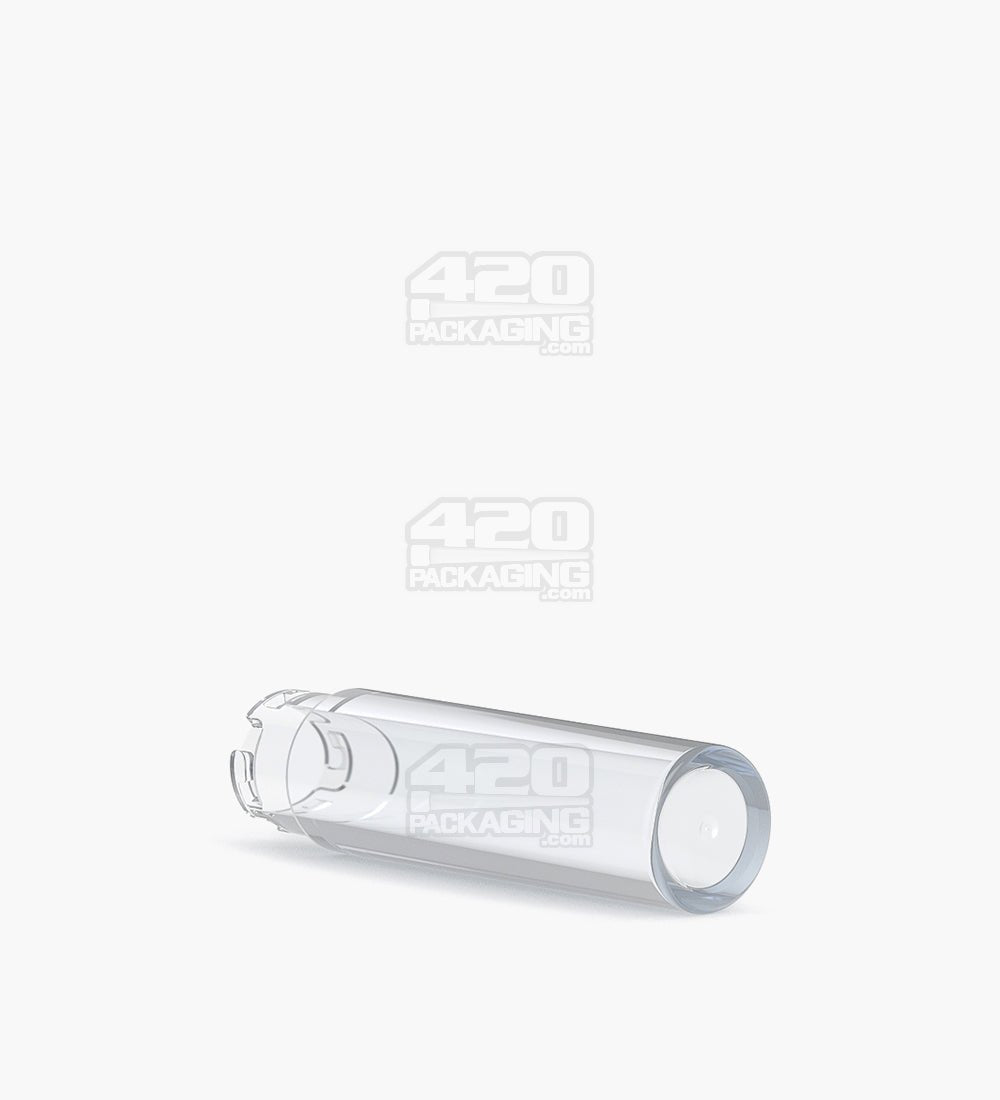 120mm Pollen Gear Five10 Child Resistant Push Down & Turn Wide Short Universal Plastic Caps for Vape Tube - Clear - 700/Box - 5