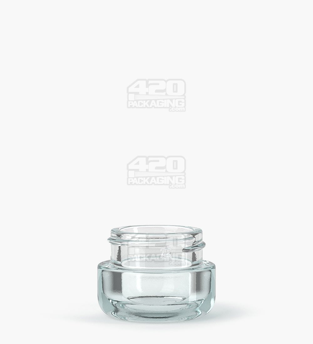29mm Pollen Gear HiLine Glossy Clear 5ml Glass Concentrate Jar 308/Box - 1