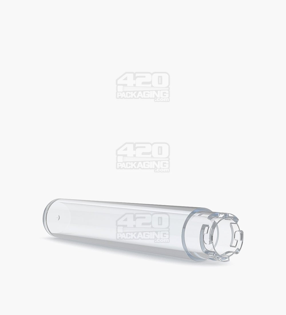 155mm Pollen Gear Five10 Child Resistant Push Down & Turn Wide Long Universal Plastic Caps for Vape Tube - Clear - 700/Box - 5