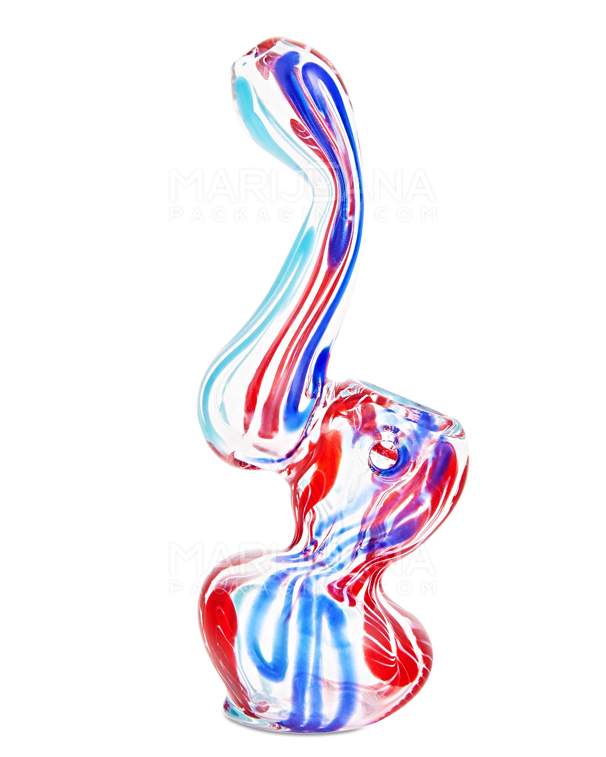 Spiral & Swirl Bubbler | 4.25in Tall - Glass - Assorted - 7