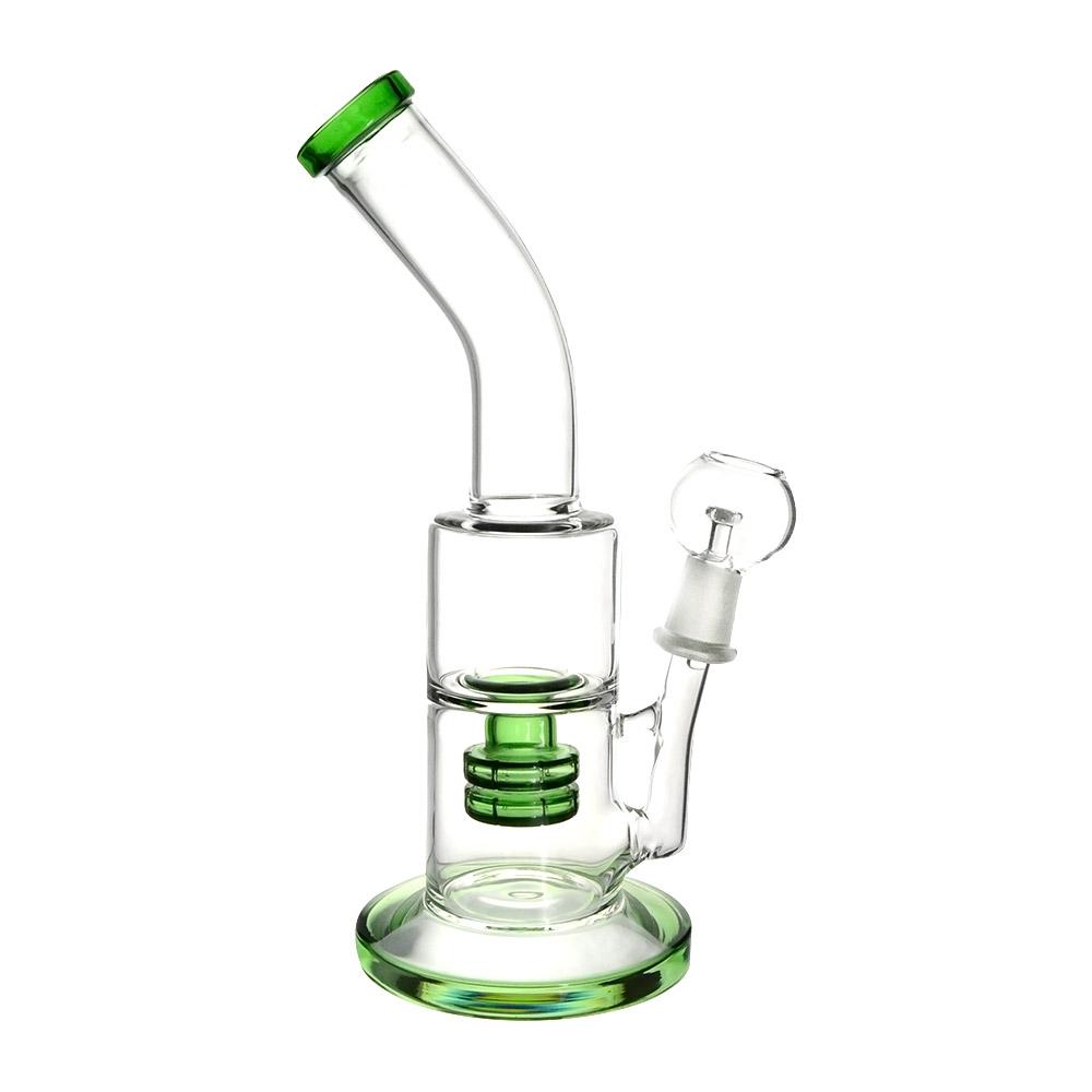 8.5" Green Bird Cage Oil Rig 14mm - 3